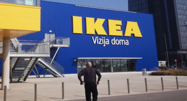 Tekstilni kanali Prihoda v trgovini IKEA